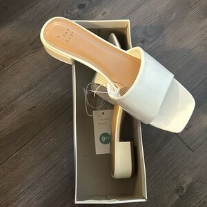 A new day white flats